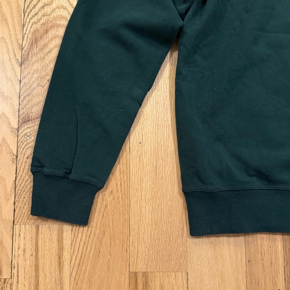 L.L. Bean Men's Hooded Graphic Sweatshirt in Green - Picture 9 of 11
